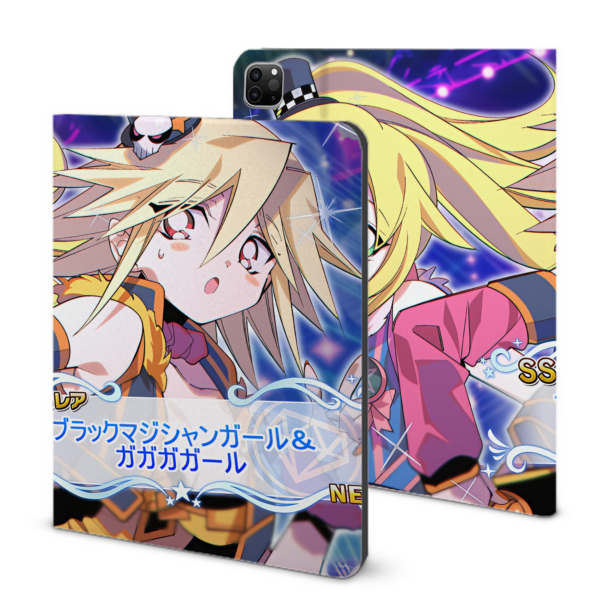 （画像用） 遊☆戯☆王 Yu-Gi-Oh! IPad ケース ブック型 PUレザー TPU 耐衝撃 軽量 薄型 ペン収納なし 全面保護 IPad 各モデル対応